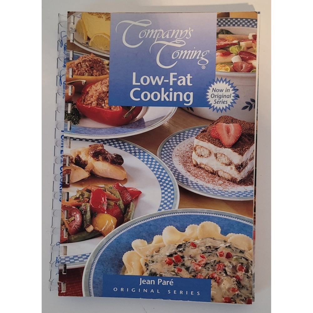 Company's Coming Low-Fat Cooking (Original) Spiral Jean Paré